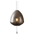 Glass Capsule Pendant Light