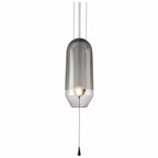 Glass Capsule Pendant Light