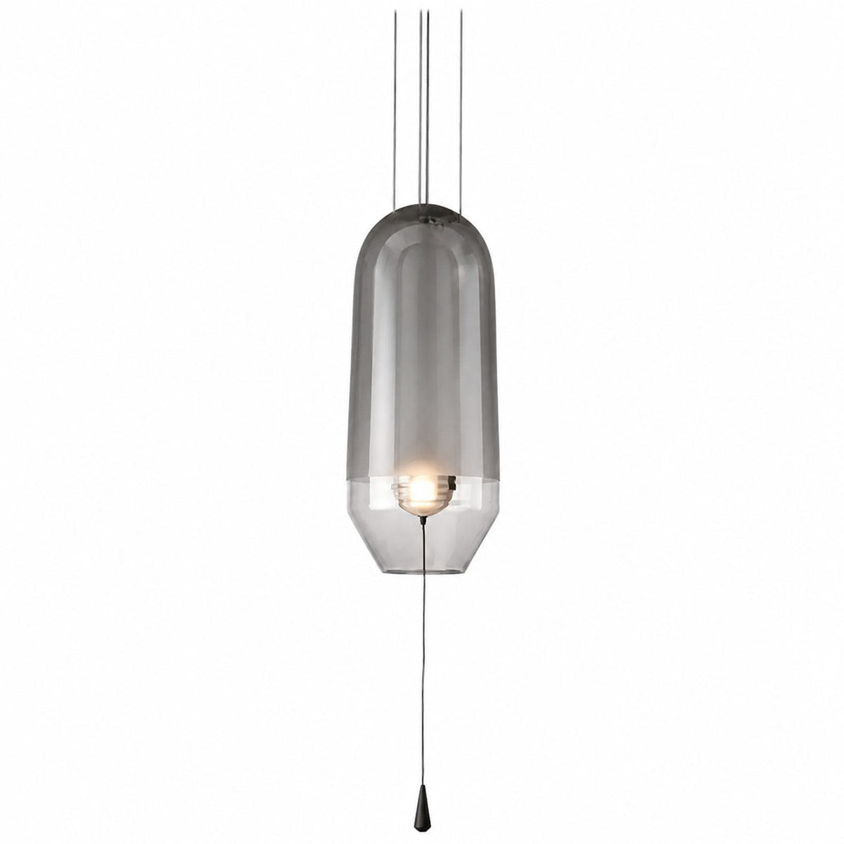 Glass Capsule Pendant Light