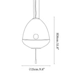 Glass Capsule Pendant Light