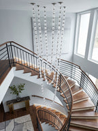 Rivière Glass Chain Chandelier