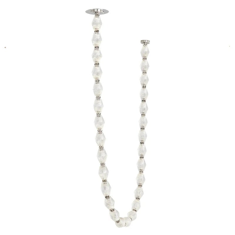 Glass Chain Chandelier