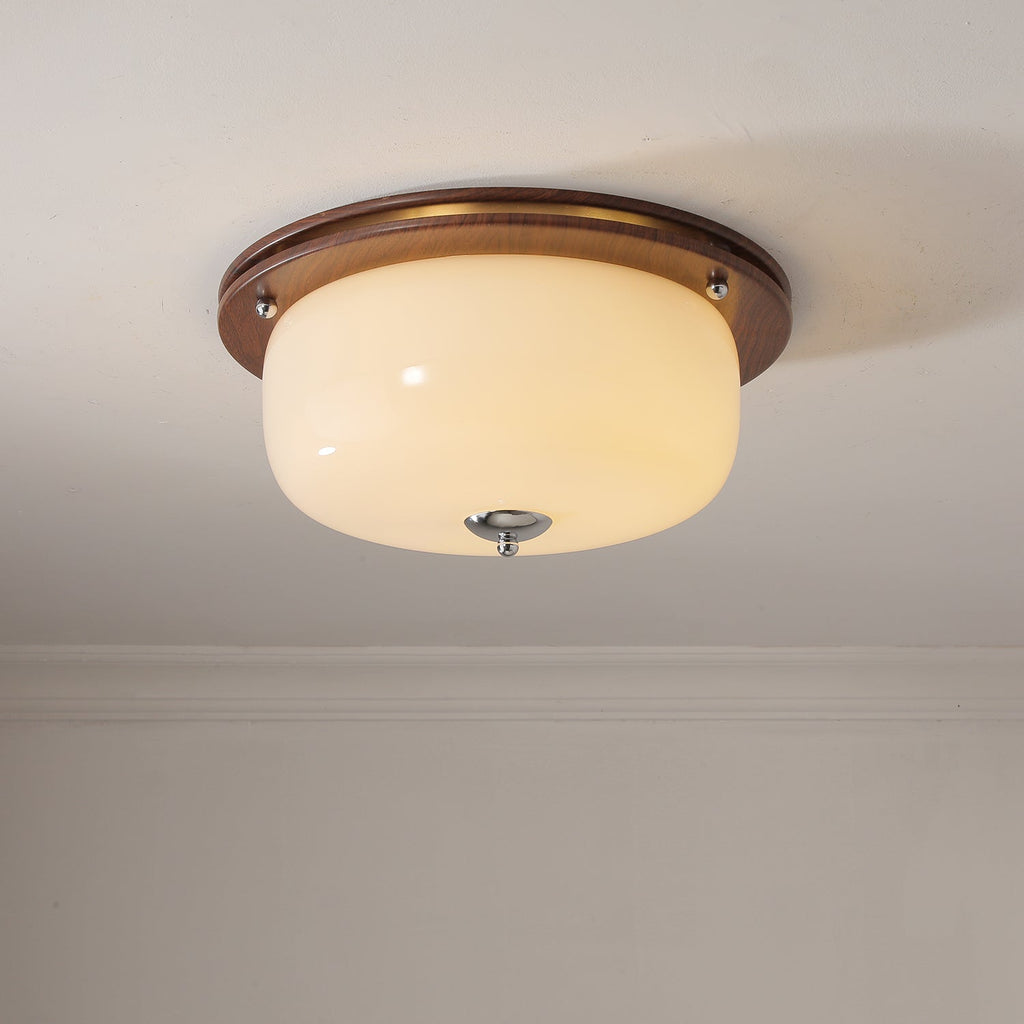 Glass Dome Ceiling Light