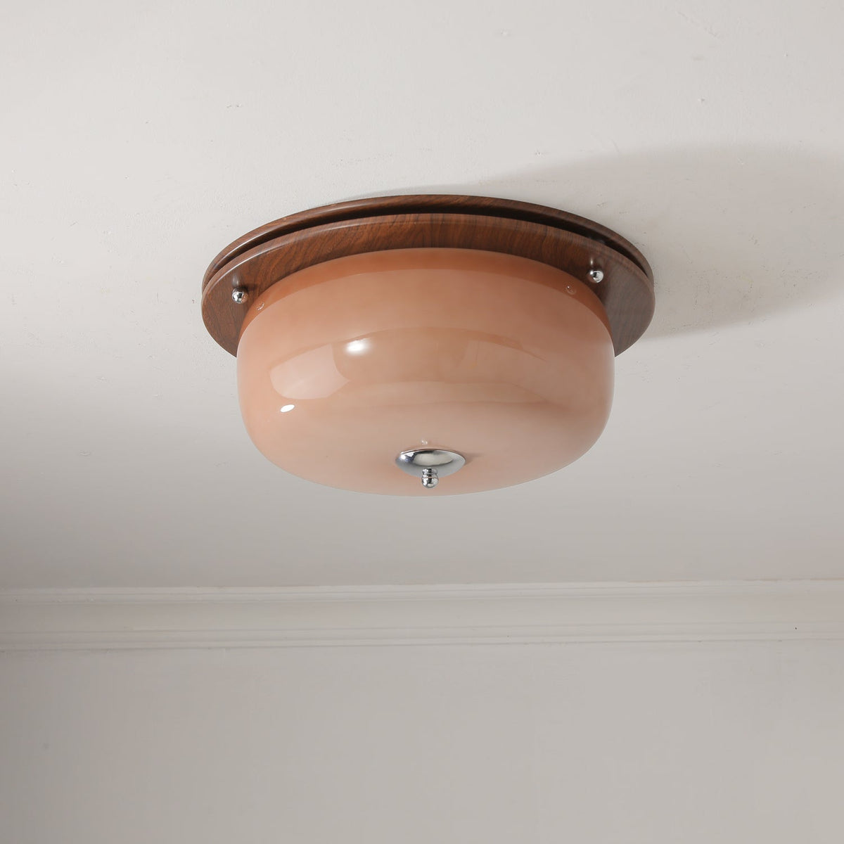 Glass Dome Ceiling Light
