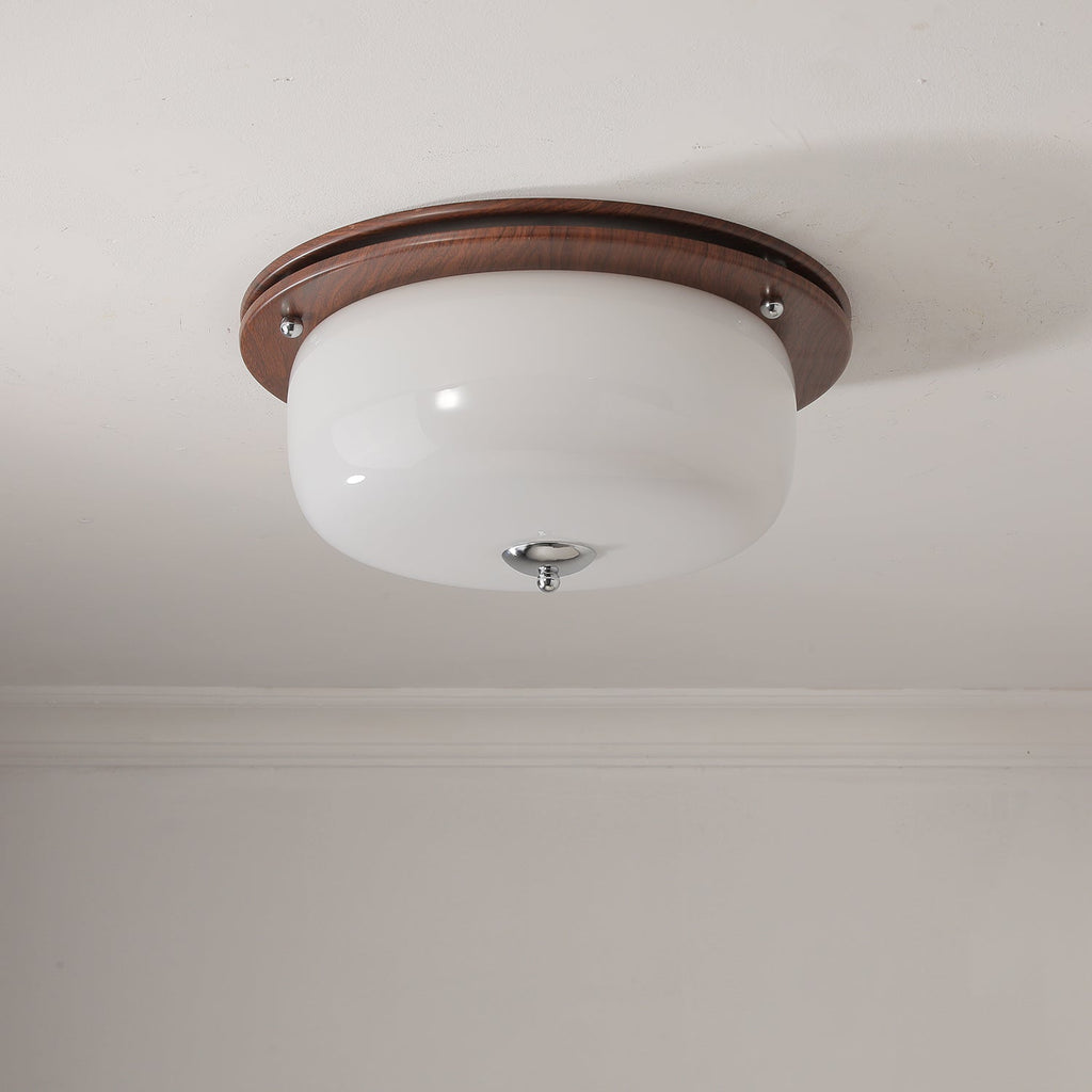 Glass Dome Ceiling Light