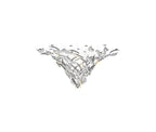 Glass Feathers Chandelier