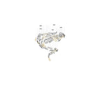 Glass Feathers Chandelier