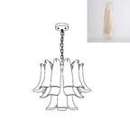 Murano Glass Leaf Chandelier