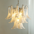 Murano Glass Petals Chandelier