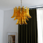 Murano Glass Petals Chandelier