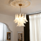 Murano Glass Petals Chandelier