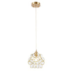 Glass Petal Pendant Light