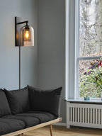 Glass Tubular Plug - in Wall Lamp