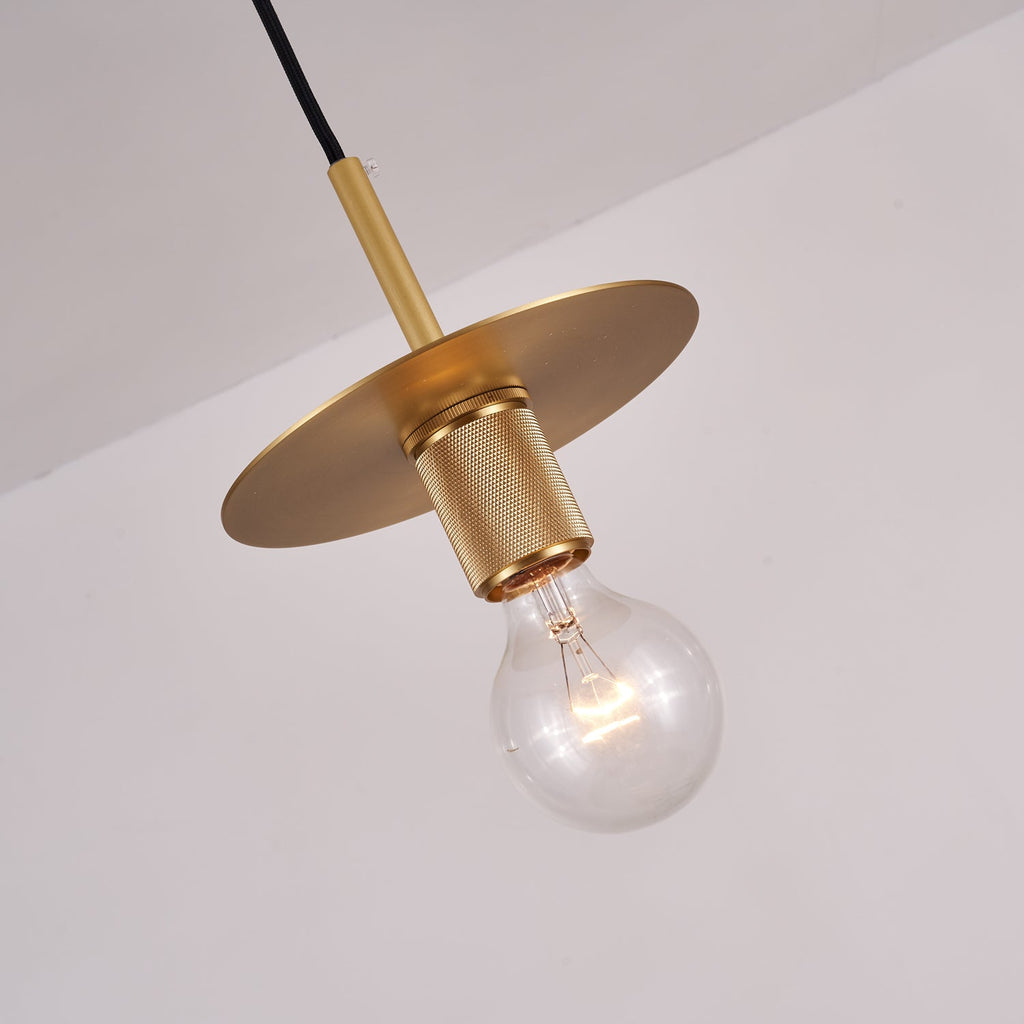 Gleam Brass Pendant Light