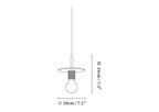 Gleam Brass Pendant Light