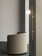 Globe Brass Wall Sconce