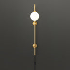 Globe Brass Wall Sconce