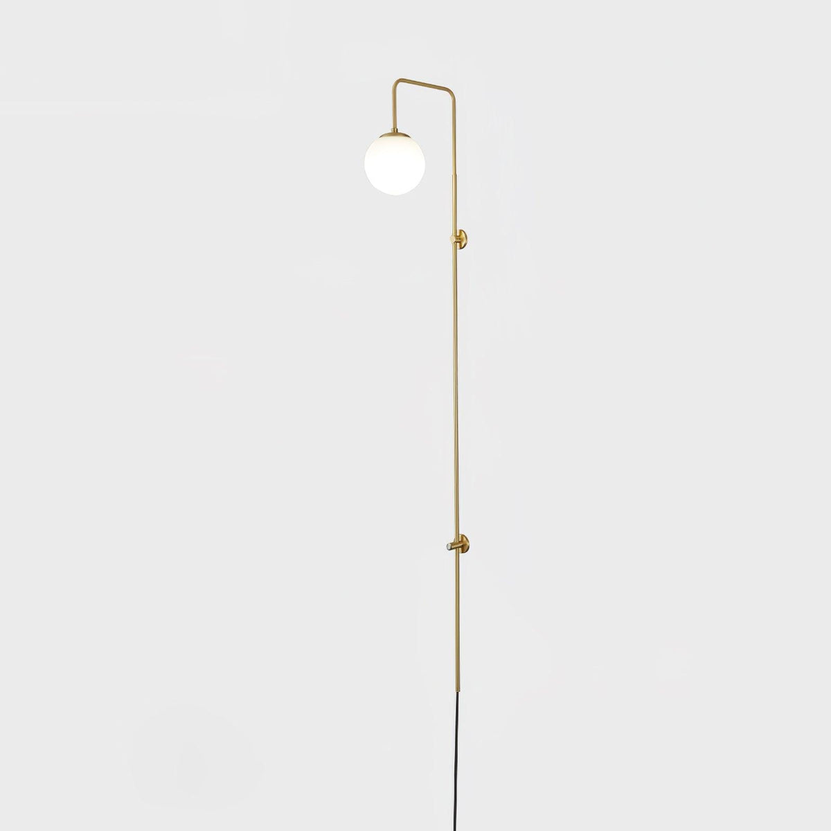 Globe Brass Wall Sconce