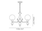 Globe Orb Chandelier