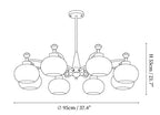 Globe Spotlight Chandelier