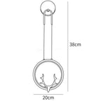 Golden Antler Wall Light
