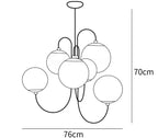 Gooseneck Chandelier