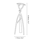 Gothic Tree Sculpture Floor Lamp