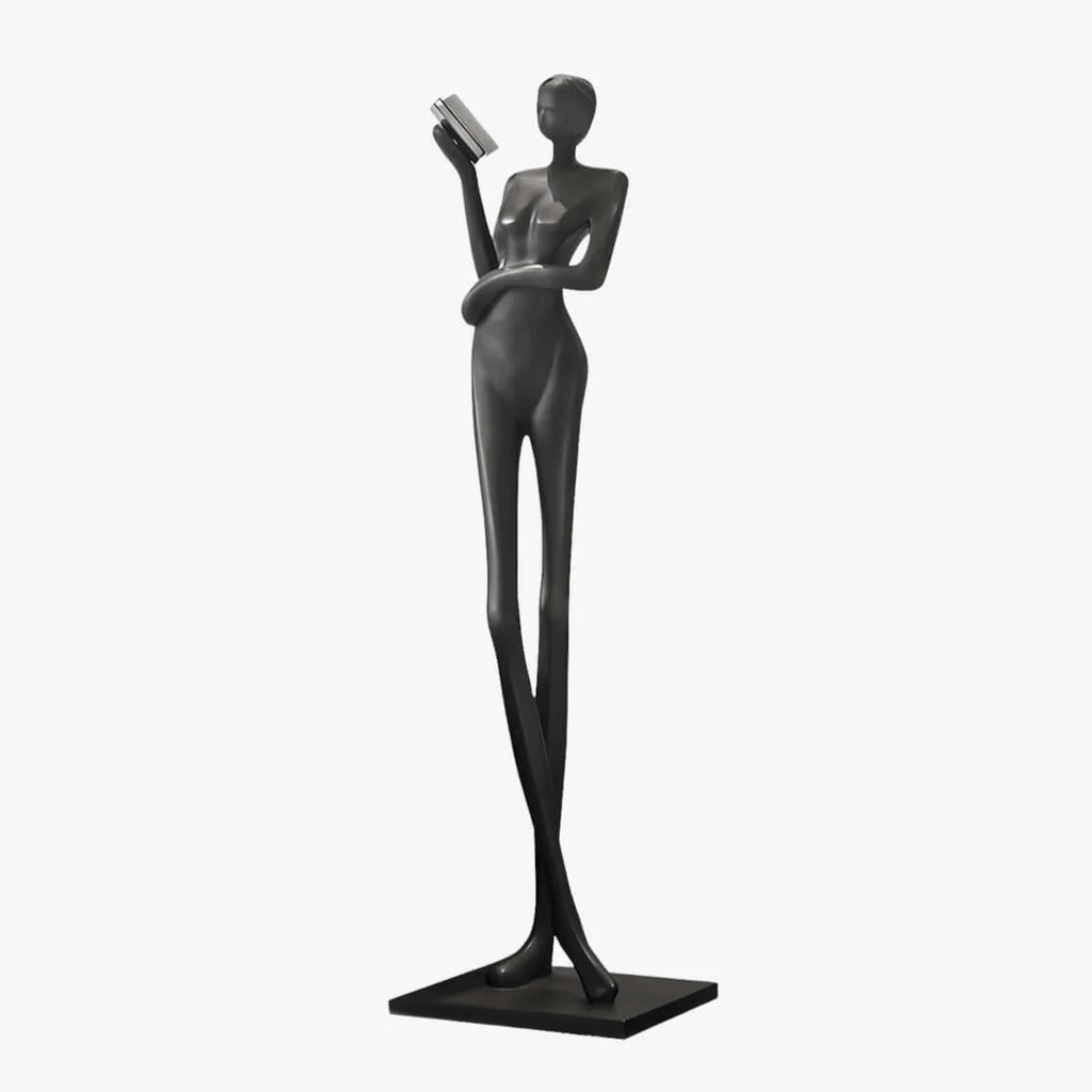 Graceful Reader Sculpture Ornaments