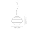 Gradient Cloudy Pendant Lamp