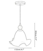 Gradient Petal Pendant Lamp
