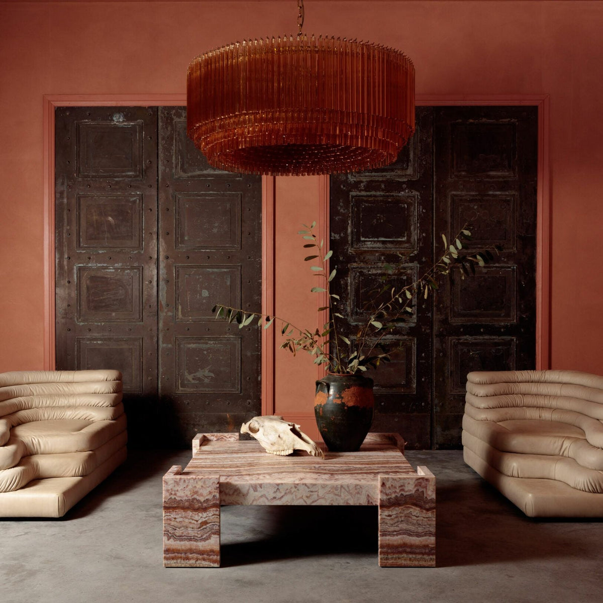 Grande Amaro Drum Chandelier