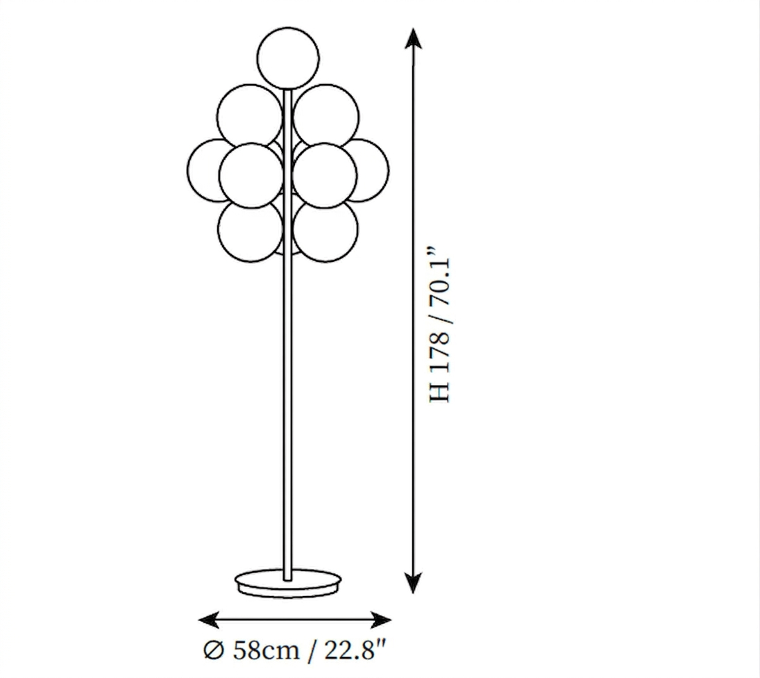 Grape Floor Lamp