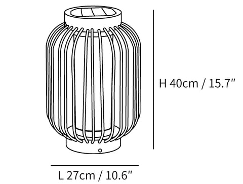 Graydon Outdoor Table Lamp