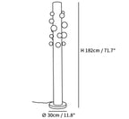 Green Apes Floor Lamp