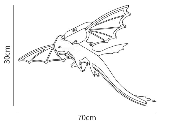 Green Dinosaur Ceiling Light
