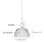 Glass Bowl Pendant Lamp
