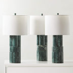 Green Marble Table Lamp