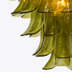 Green Petalo Chandelier