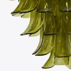 Green Petalo Chandelier