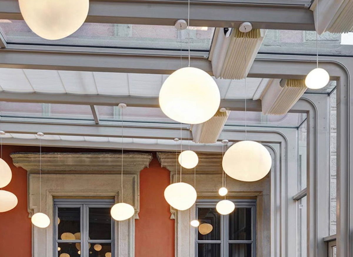 Gregg Stone Shape Glass Pendant Light