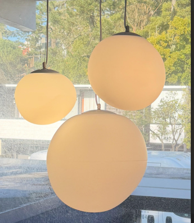 Gregg Stone Shape Glass Pendant Light
