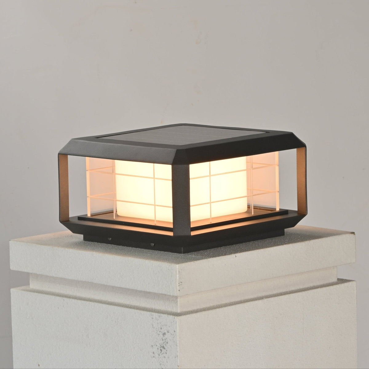 Grid Guard Solar Lantern Outdoor Lamp