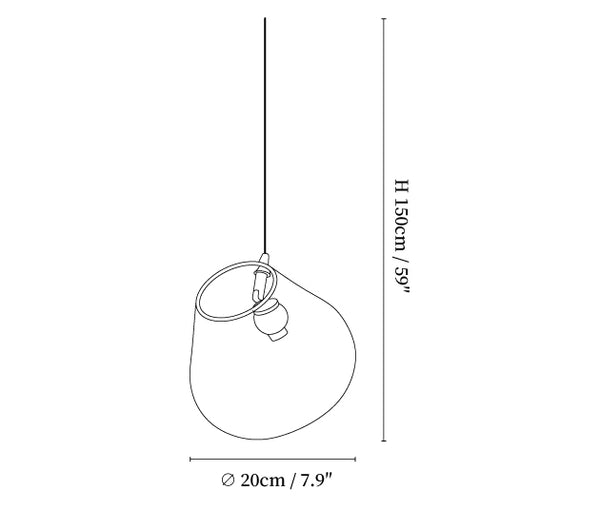 Grid Pendant Light
