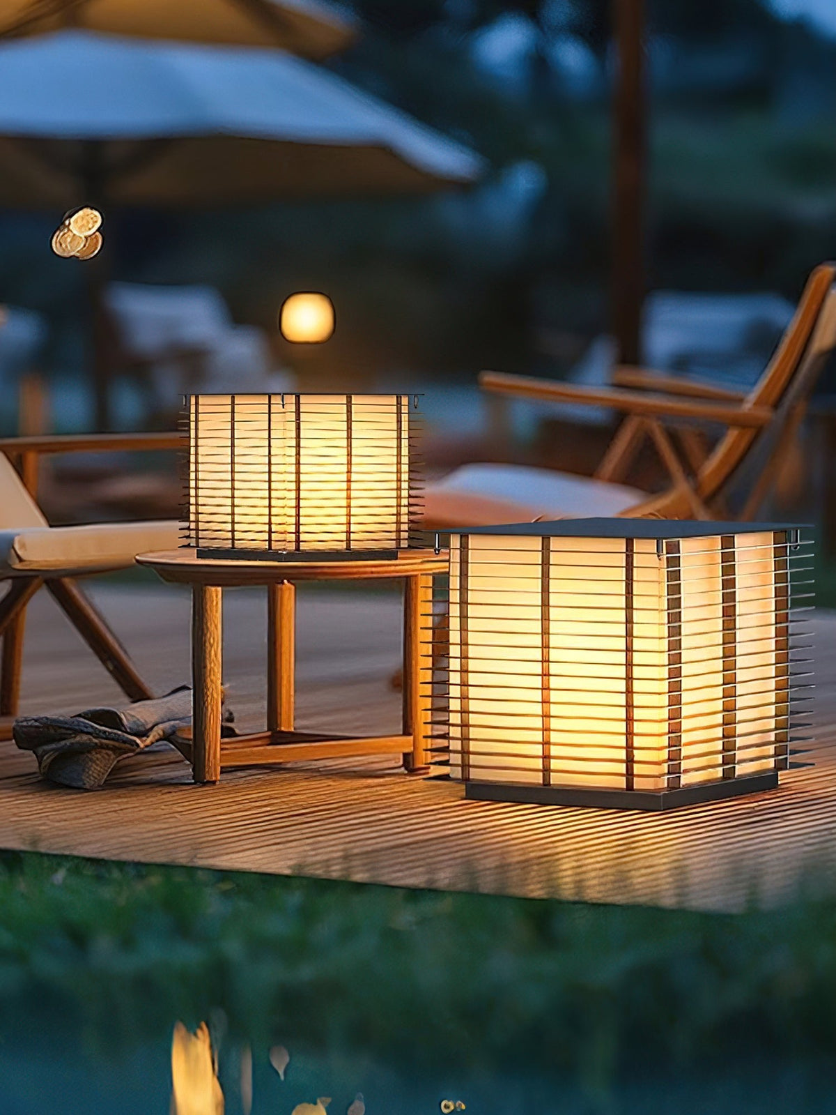 Grid Post Outdoor Light