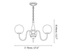 Grove Balls Chandelier