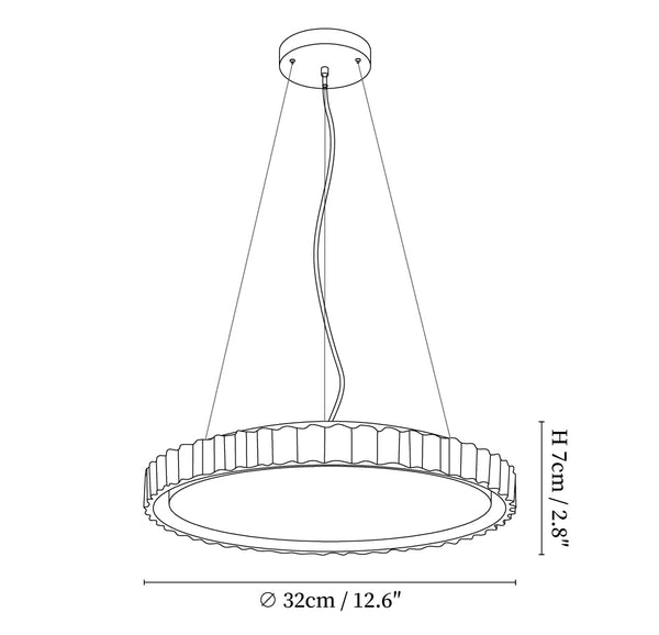 Grove Circle Pendant Light