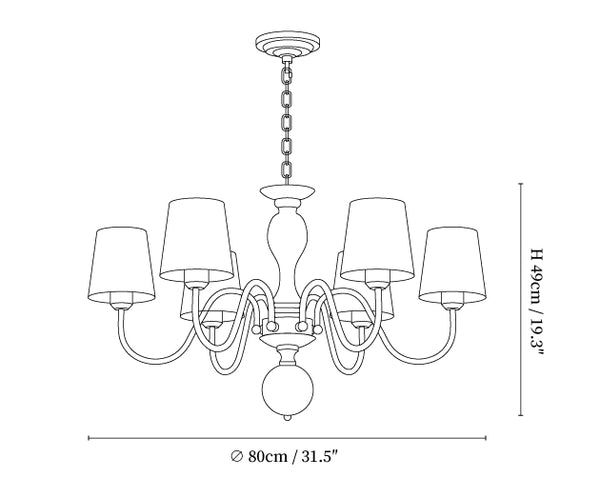 Grove Haven Chandelier