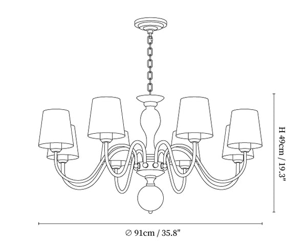 Grove Haven Chandelier