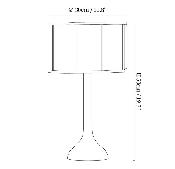 Hakka Table Lamp