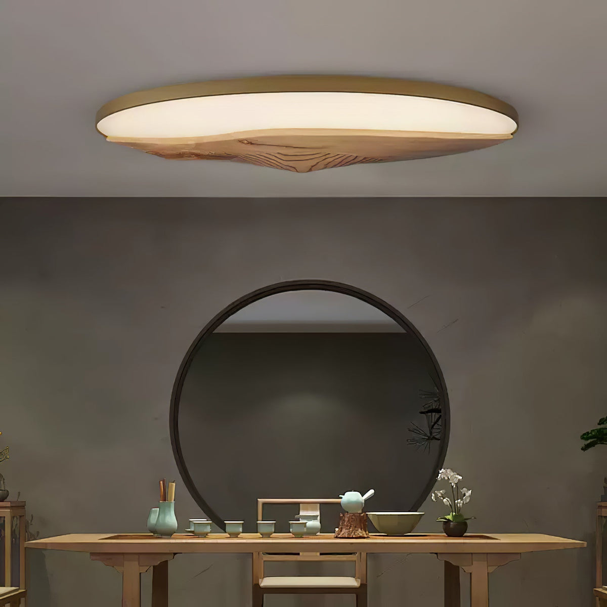 Half - Mountain Ceiling Lamp